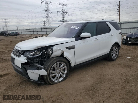 2018 Land Rover Discovery SE z VIN SALRG2RV6JA058292, wystawiony jako Copart lot #44135765 z przebiegiem 105 800 mil mil oraz Szkoda całkowita • Salvage title. Historia ofert i sprzedaży dostępna na DreamBid. Obrazek 1.