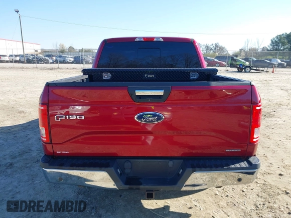 2015 Ford F-150 XL with VIN 1FTEW1CF4FFD02147, listed as a IAAI auction lot 41741065 with 139,627 mi miles. Bid and sale history available at carsss.com. Image 17.