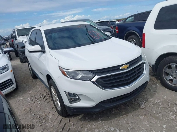 2018 Chevrolet Equinox LT with VIN 2GNAXJEV5J6118538, listed as a IAAI auction lot 40494856 with 1 mi miles. Bid and sale history available at carsss.com. Image 1.