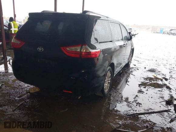 2016 Toyota Sienna XLE with VIN 5TDYK3DC0GS701583, listed as a IAAI auction lot 42155548 with 187,700 mi miles and . Bid and sale history available at DreamBid. Image 4.