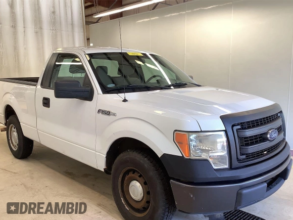 2013 Ford F-150 XL with VIN 1FTMF1CM3DKD43237, listed as a IAAI auction lot 42636389 with 164,975 mi miles and . Bid and sale history available at DreamBid. Image 1.