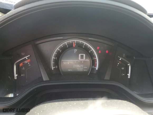 2019 Honda CR-V LX with VIN 2HKRW5H3XKH411672, listed as a Copart auction lot 51619395 with 43,629 mi miles and Salvage Title. Bid and sale history available at carsss.com. Image 9.