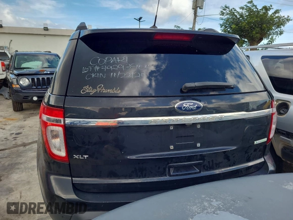 2013 Ford Explorer XLT z VIN 1FM5K7D91DGA48083, wystawiony jako Copart lot #79293904 z przebiegiem Nie podano mil oraz Nie do naprawy • Non repairable. Historia ofert i sprzedaży dostępna na DreamBid. Obrazek 6.