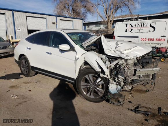 2015 Honda Crosstour EX-L with VIN 5J6TF2H57FL004443, listed as a Copart auction lot 43272515 with 0 mi miles and Salvage Title. Bid and sale history available at carsss.com. Image 4.