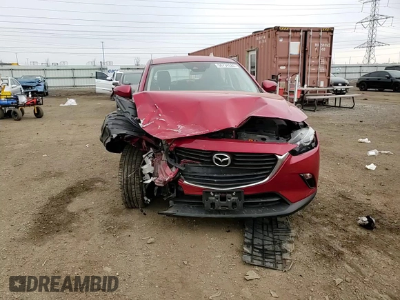 2018 Mazda CX-3 Touring with VIN JM1DKDC77J0329338, listed as a Copart auction lot 50734325 with 94,733 mi miles and Salvage Title. Bid and sale history available at carsss.com. Image 10.