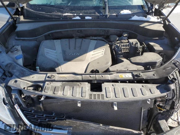 2015 Kia Sorento LX with VIN 5XYKTDA70FG646676, listed as a Copart auction lot 46360375 with 106,172 mi miles and Salvage Title. Bid and sale history available at carsss.com. Image 14.