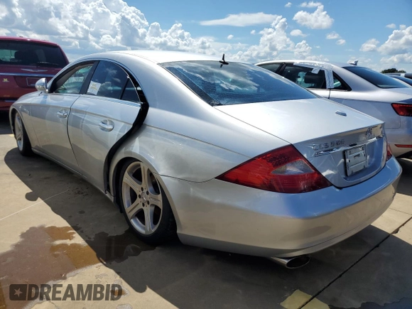 2006 Mercedes-Benz CLS-Class with VIN WDDDJ75X56A073385, listed as a Copart auction lot 50732515 with Not Provided miles and Non Repairable. Bid and sale history available at carsss.com. Image 2.