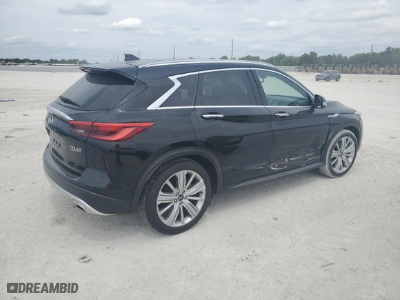 2020 Infiniti QX50 AUTOGRAPH with VIN 3PCAJ5M13LF112119, listed as a Copart auction lot 50405495 with 15,666 mi miles and Salvage Title. Bid and sale history available at carsss.com. Image 3.