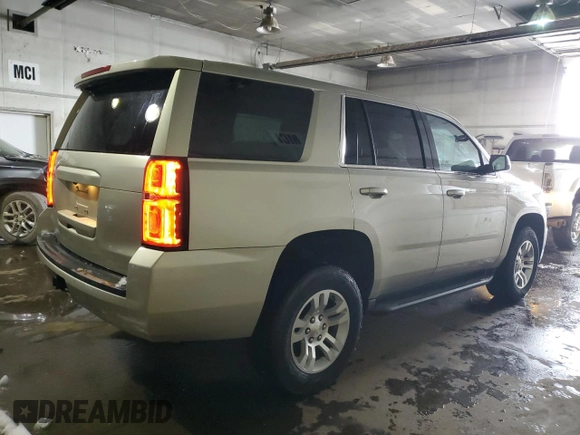 2016 Chevrolet Tahoe Commercial with VIN 1GNSKFEC8GR324884, listed as a Copart auction lot 88979785 with 109,458 mi miles and Clean title. Bid and sale history available at DreamBid. Image 3.
