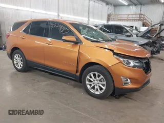 2018 Chevrolet Equinox LT with VIN 2GNAXSEV4J6270350, listed as a IAAI auction lot 41829987 with 64,381 mi miles. Bid and sale history available at carsss.com. Image 1.