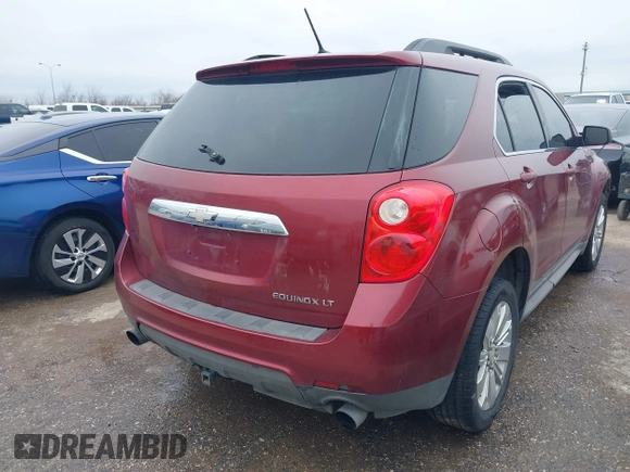 2010 Chevrolet Equinox LT w/2LT with VIN 2CNFLPEY0A6337930, listed as a IAAI auction lot 41618994 with 144,452 mi miles. Bid and sale history available at carsss.com. Image 4.