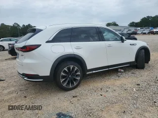 2024 Mazda CX-90 Premium Plus z VIN JM3KKEHA9R1134601, wystawiony jako Copart lot #57727115 z przebiegiem 25 503 mil mil oraz Nie do naprawy • Non repairable. Historia ofert i sprzedaży dostępna na DreamBid. Obrazek 3.