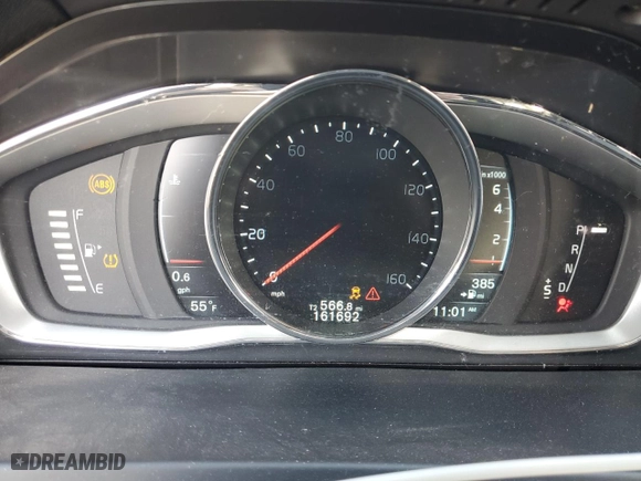 2015 Volvo V60 T5 Drive-E Premier with VIN YV140MEK8F1256113, listed as a Copart auction lot 84693394 with 161,692 mi miles and Clean Title. Bid and sale history available at carsss.com. Image 9.