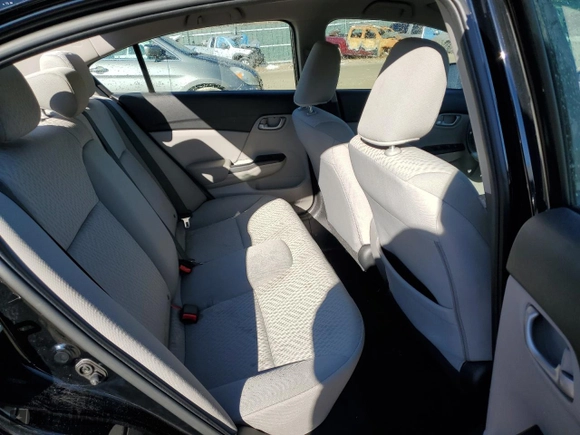 2015 Honda Civic Sedan LX with VIN 19XFB2F59FE115747, listed as a Copart auction lot 47935215 with 124,746 mi miles and Salvage Title. Bid and sale history available at carsss.com. Image 10.