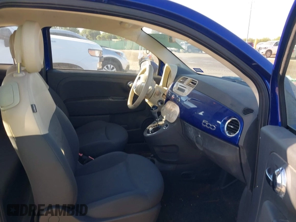 2013 FIAT 500 Pop z VIN 3C3CFFAR6DT562896, wystawiony jako IAAI lot #42246192 z przebiegiem 195 382 mil mil oraz . Historia ofert i sprzedaży dostępna na DreamBid. Obrazek 5.