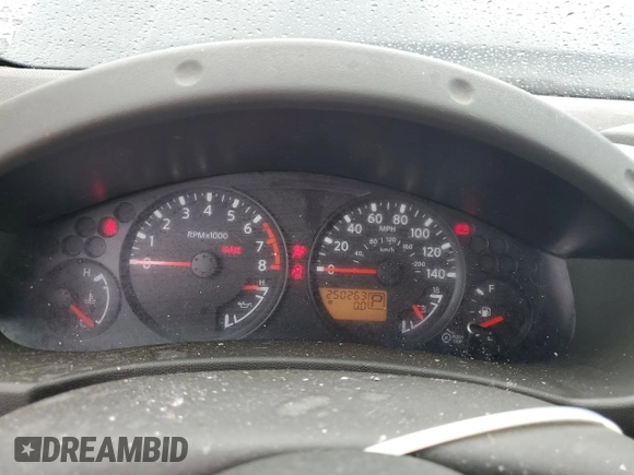 2006 Nissan Frontier SE with VIN 1N6AD06U86C447926, listed as a Copart auction lot 61472295 with 250,263 mi miles and Salvage title. Bid and sale history available at DreamBid. Image 9.