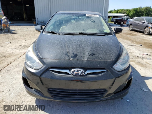 2013 Hyundai Accent GLS with VIN KMHCU4AE4DU316336, listed as a Copart auction lot 53473585 with 139,140 mi miles and Salvage Title. Bid and sale history available at carsss.com. Image 5.