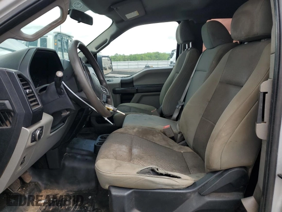 2018 Ford F-150 XL with VIN 1FTEX1EB4JKD24981, listed as a Copart auction lot 56063335 with 190,135 mi miles and Salvage title. Bid and sale history available at DreamBid. Image 7.
