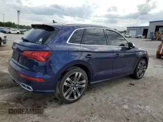 2018 Audi SQ5 Prestige with VIN WA1C4AFY9J2217762, listed as a Copart auction lot 60276294 with 96,861 mi miles and Salvage Title. Bid and sale history available at DreamBid. Image 3.