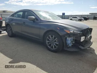 2020 Mazda 6 Sport with VIN JM1GL1UM9L1517935, listed as a Copart auction lot 46538025 with 55,890 mi miles and Salvage Title. Bid and sale history available at DreamBid. Image 4.