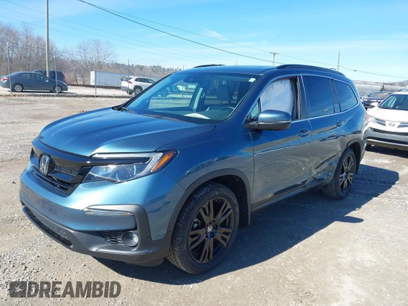 2021 Honda Pilot Special Edition with VIN 5FNYF6H26MB019671, listed as a IAAI auction lot 41551955 with 53,783 mi miles and . Bid and sale history available at DreamBid. Image 17.