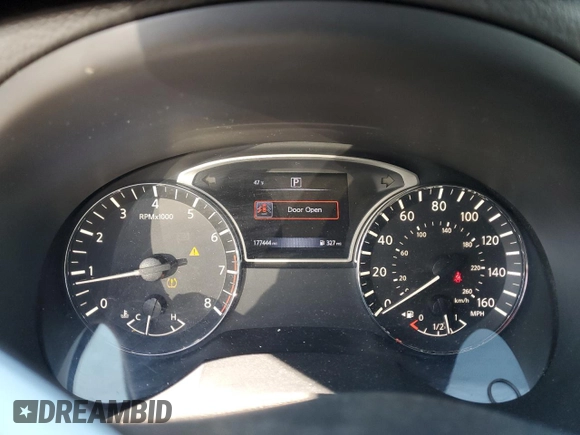2016 Nissan Altima SV with VIN 1N4AL3AP0GC282616, listed as a Copart auction lot 82924914 with 177,444 mi miles and Salvage Title. Bid and sale history available at DreamBid. Image 9.
