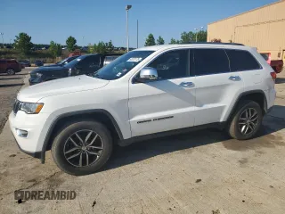 2017 Jeep Grand Cherokee Limited z VIN 1C4RJEBG4HC780168, wystawiony jako Copart lot #65573175 z przebiegiem 180 383 mil mil oraz Czysty tytuł • Clean title. Historia ofert i sprzedaży dostępna na DreamBid. Obrazek 1.