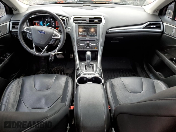 2016 Ford Fusion Titanium with VIN 3FA6P0K93GR222789, listed as a Copart auction lot 47265625 with 69,710 mi miles and Salvage Title. Bid and sale history available at DreamBid. Image 8.