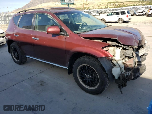 2006 Nissan Murano SE with VIN JN8AZ08W76W546209, listed as a Copart auction lot 74015114 with 201,431 mi miles and Salvage Title. Bid and sale history available at carsss.com. Image 4.
