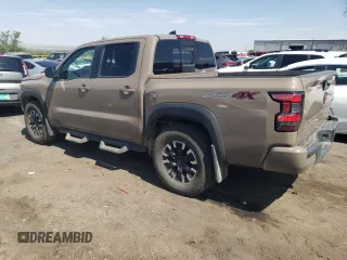 2023 Nissan Frontier SV with VIN 1N6ED1EK8PN664034, listed as a Copart auction lot 63547644 with 13,600 mi miles and Salvage Title. Bid and sale history available at carsss.com. Image 2.