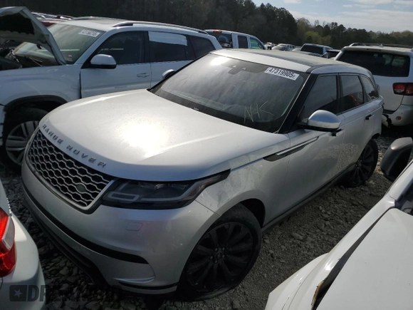 2018 Land Rover Range Rover Velar S with VIN SALYB2RX3JA727145, listed as a Copart auction lot 47319905 with 87,714 mi miles and Salvage Title. Bid and sale history available at DreamBid. Image 1.