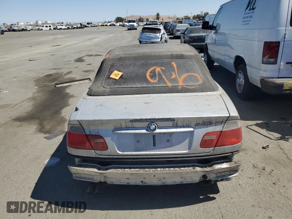 2004 BMW 3 Series 325Ci with VIN WBABW33484PG98491, listed as a Copart auction lot 70512224 with Not Provided miles and Salvage Title. Bid and sale history available at carsss.com. Image 6.