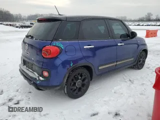 2015 FIAT 500L Urbana Trekking with VIN ZFBCFADH9FZ034057, listed as a Copart auction lot 43781215 with 120,423 mi miles and Salvage Title. Bid and sale history available at DreamBid. Image 3.