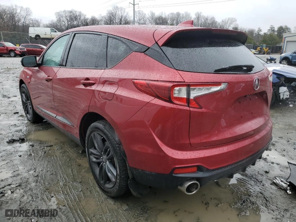 2023 Acura RDX w/A-Spec Package with VIN 5J8TC2H64PL003079, listed as a Copart auction lot 43548315 with 29,318 mi miles and Salvage Title. Bid and sale history available at carsss.com. Image 2.
