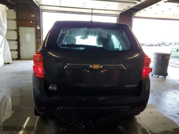 2016 Chevrolet Equinox LS with VIN 2GNFLEEK1G6197049, listed as a Copart auction lot 49169005 with 127,950 mi miles and Salvage Title. Bid and sale history available at carsss.com. Image 6.
