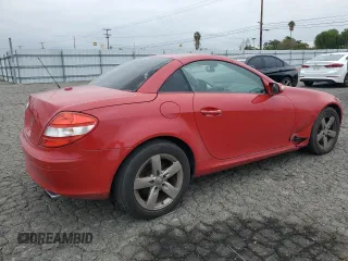 2007 Mercedes-Benz SLK 280 with VIN WDBWK54F17F147708, listed as a Copart auction lot 55885305 with 164,934 mi miles and Clean Title. Bid and sale history available at DreamBid. Image 3.