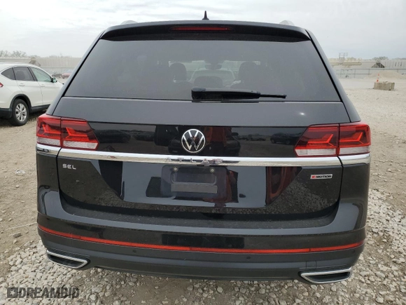 2021 Volkswagen Atlas 2.0T SEL with VIN 1V2BP2CAXMC603447, listed as a Copart auction lot 50500474 with 52,691 mi miles and Salvage Title. Bid and sale history available at carsss.com. Image 6.