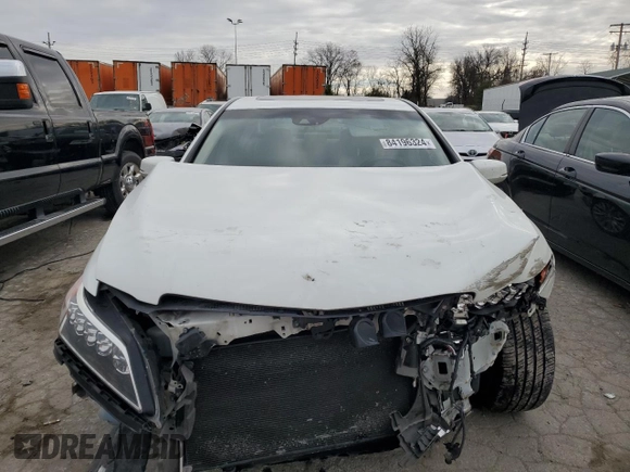 2015 Acura RLX Tech Pkg with VIN JH4KC1F54FC000596, listed as a Copart auction lot 84196324 with 0 mi miles and Salvage Title. Bid and sale history available at carsss.com. Image 5.