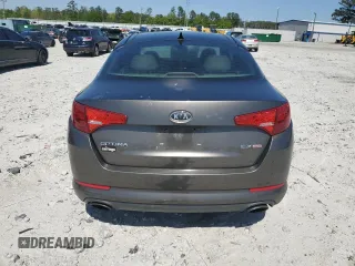 2012 Kia Optima EX with VIN 5XXGN4A72CG044068, listed as a Copart auction lot 53275635 with 153,192 mi miles and Salvage Title. Bid and sale history available at carsss.com. Image 6.