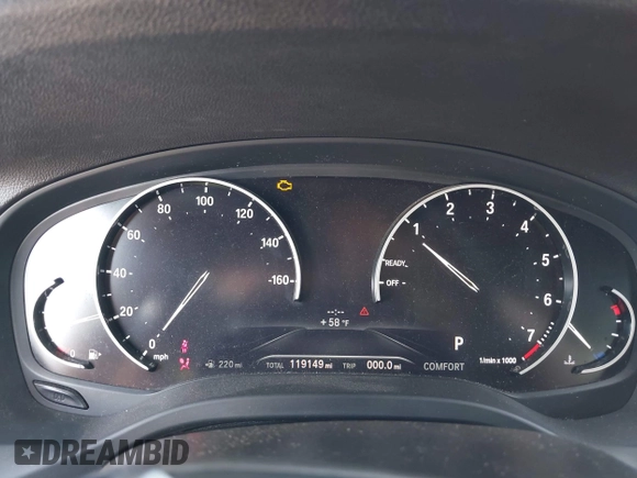 2021 BMW X3 xDrive30i with VIN 5UXTY5C06M9E77419, listed as a IAAI auction lot 41748100 with 119,149 mi miles and . Bid and sale history available at DreamBid. Image 7.