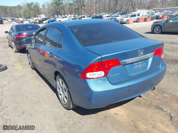 2011 Honda Civic Sdn LX with VIN 19XFA1F52BE020275, listed as a IAAI auction lot 41690134 with 122,402 mi miles. Bid and sale history available at carsss.com. Image 3.