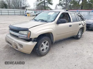 2006 Chevrolet TrailBlazer LS with VIN 1GNDS13S662284074, listed as a IAAI auction lot 41689631 with 192,598 mi miles and . Bid and sale history available at DreamBid. Image 2.