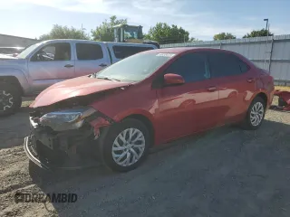2019 Toyota Corolla L z VIN 5YFBURHE9KP905301, wystawiony jako Copart lot #55638475 z przebiegiem 61 233 mil mil oraz Szkoda całkowita • Salvage title. Historia ofert i sprzedaży dostępna na DreamBid. Obrazek 1.