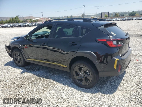 2024 Subaru Crosstrek Special Sports with VIN 4S4GUHF61R3721531, listed as a Copart auction lot 60377715 with 19,174 mi miles and Salvage title. Bid and sale history available at DreamBid. Image 2.