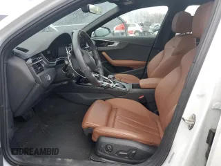 2021 Audi A4 S line Premium Plus with VIN WAUEAAF48MA027754, listed as a Copart auction lot 73360802 with 38,480 mi miles and . Bid and sale history available at DreamBid. Image 7.