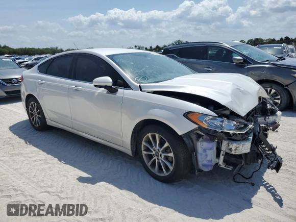 2017 Ford Fusion SE with VIN 3FA6P0H71HR402957, listed as a Copart auction lot 55222985 with 109,979 mi miles and Salvage Title. Bid and sale history available at DreamBid. Image 4.