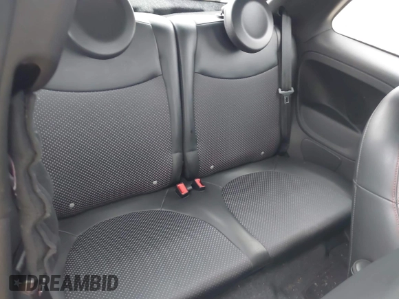 2013 FIAT 500e with VIN 3C3CFFGE1DT750990, listed as a IAAI auction lot 41626153 with 36,079 mi miles. Bid and sale history available at carsss.com. Image 8.