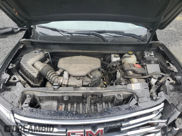 2020 GMC Acadia AT4 with VIN 1GKKNLLS9LZ236949, listed as a Copart auction lot 56944845 with 99,614 mi miles and Salvage title. Bid and sale history available at DreamBid. Image 12.
