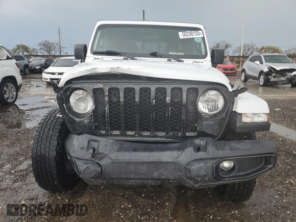 2021 Jeep Gladiator Willys with VIN 1C6HJTAG2ML536554, listed as a Copart auction lot 50298155 with 39,029 mi miles and Salvage Title. Bid and sale history available at carsss.com. Image 5.