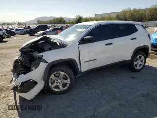2023 Jeep Compass Sport with VIN 3C4NJDAN2PT559261, listed as a Copart auction lot 61617565 with 5,376 mi miles and Salvage title. Bid and sale history available at DreamBid. Image 1.